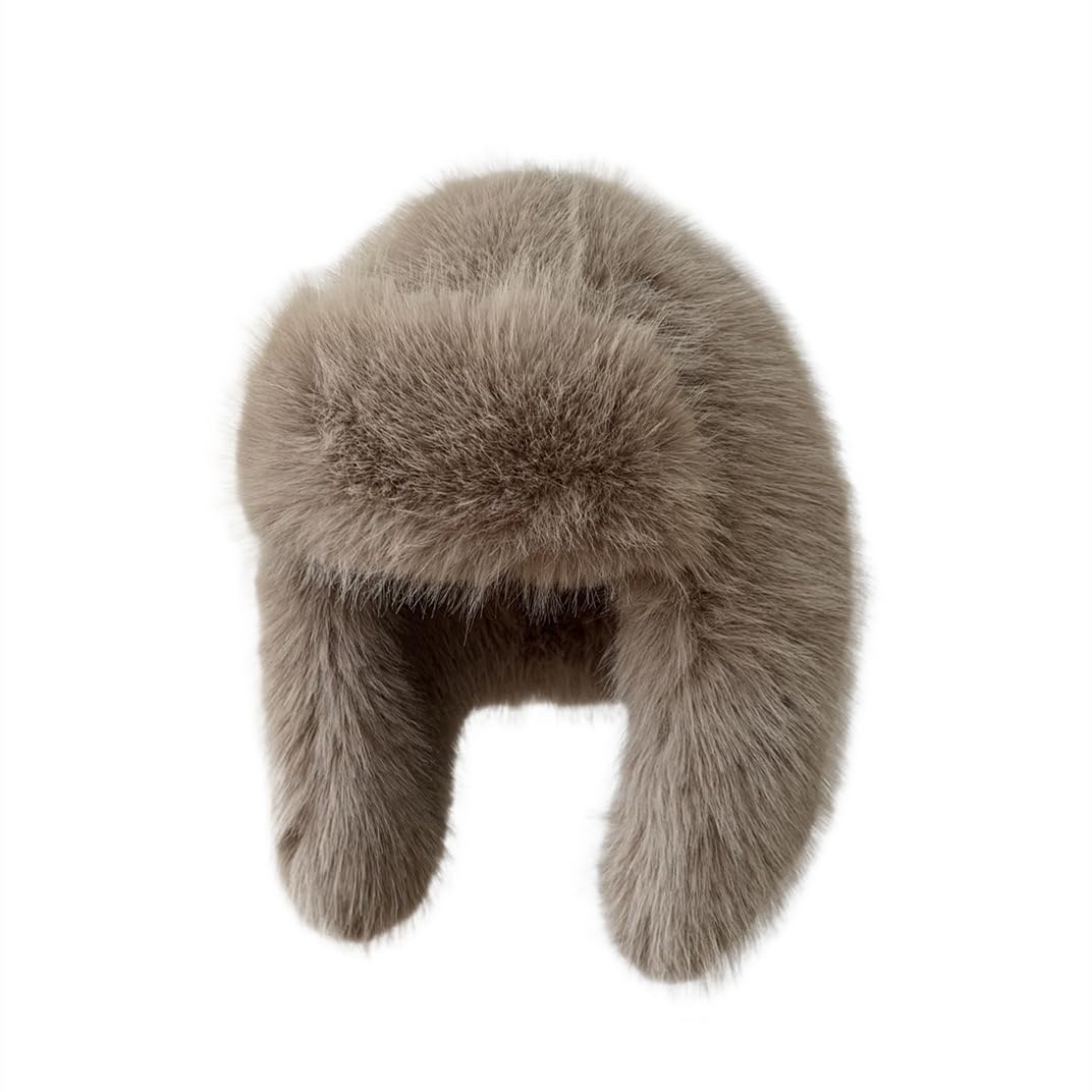 Kgm Accessories Unisex Multi Super Thick Fuax Fur Lined Trapper Pilot Hat