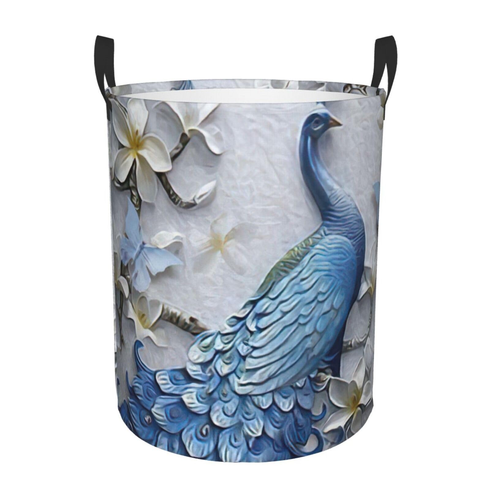 Panier pour le rangement de couvertures et linge dans une chambre cosy