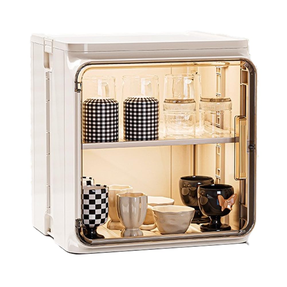 IJSDNVJNDX Tea and Water Cup Dustproof Storage Rack, Cup Holder, Kitchen Countertop Placement