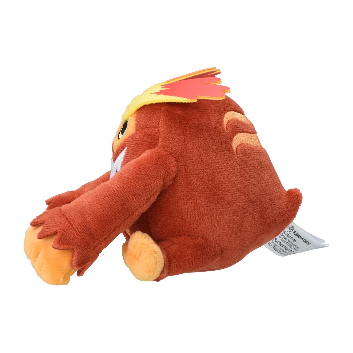 Pokemon Center Original 555 Plush Toy, Pokemon Fit Sitting Cuties Darmanitan (Normal Mode)