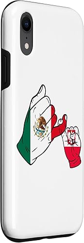 Miniatura 3 de iPhone XR Parent and child Mexico Poland family Case
