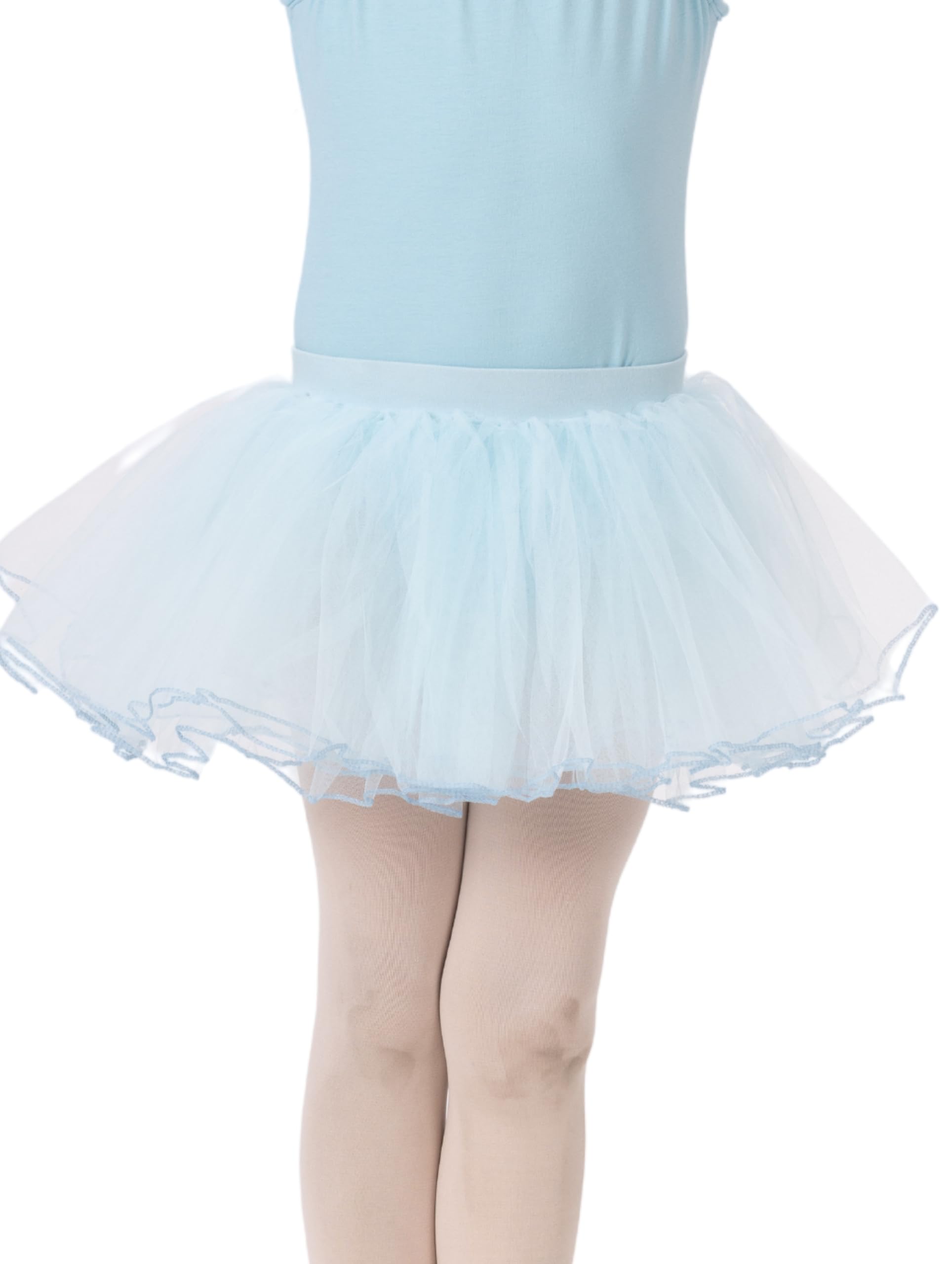IKAANYAGirls/Women 4 Layer Tutu Skirt for Ballet, Dance, Performance or Dressup
