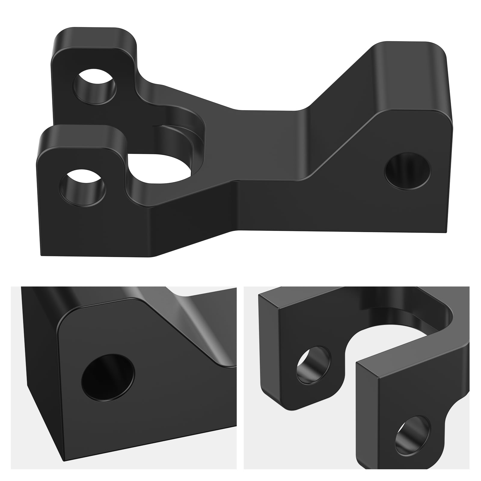 NICECNC ATV Kit d'abaissement avant de 8,9 cm, compatible avec Yamaha Raptor 660R 700, YFZ 450, Blaster 200, Banshee 350 YFZ350 87-08, Warrior 350 87-04, compatible avec Honda TRX400EX TRX450R