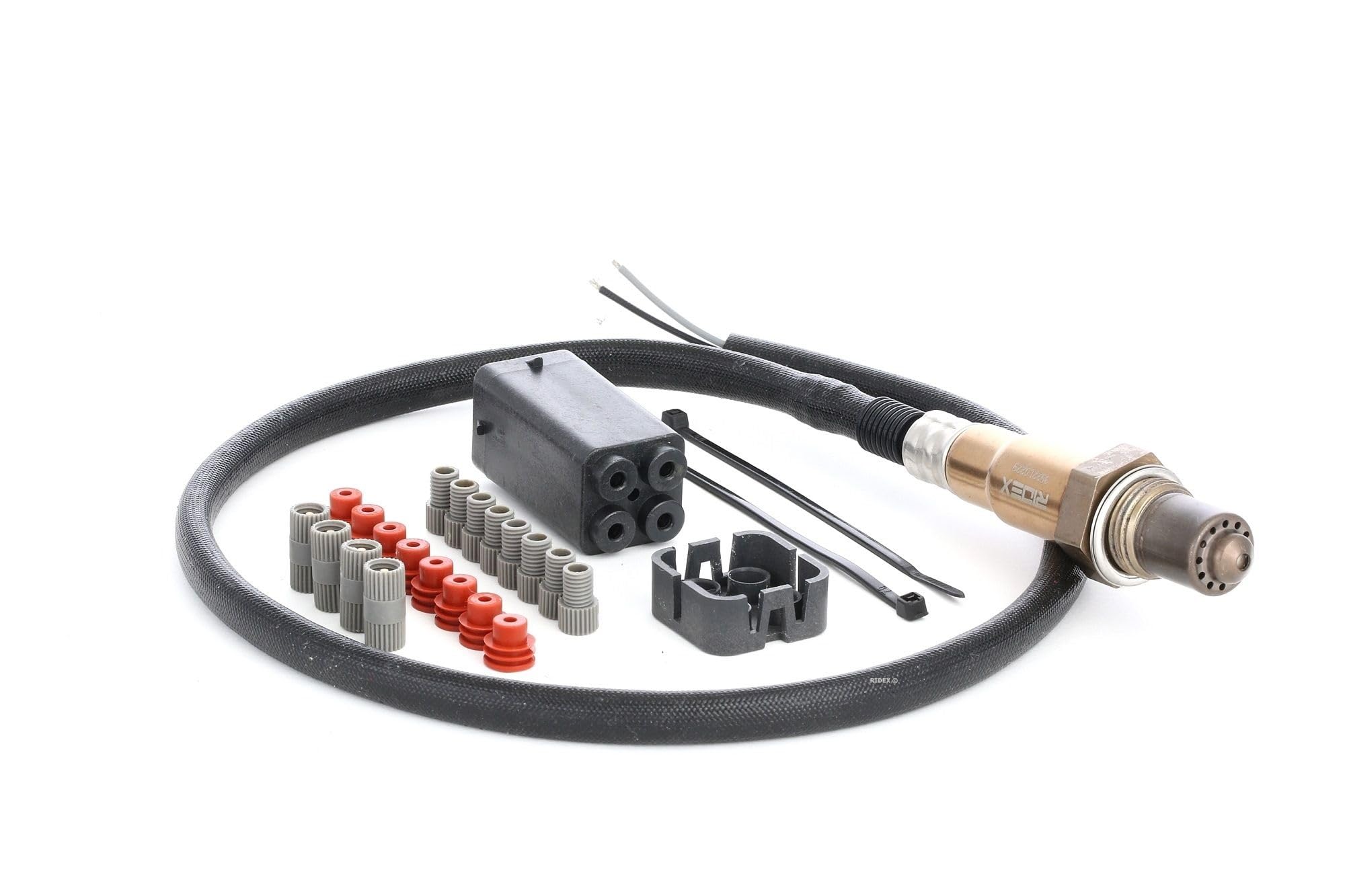 RIDEX 3922L0229 Sonda lambda con connettore a compressione con materiale di fissaggio/montaggio senza spina/cappuccio Compatibilità con RENAULT Clio 3 Hatchback BR0/1, CR0/1