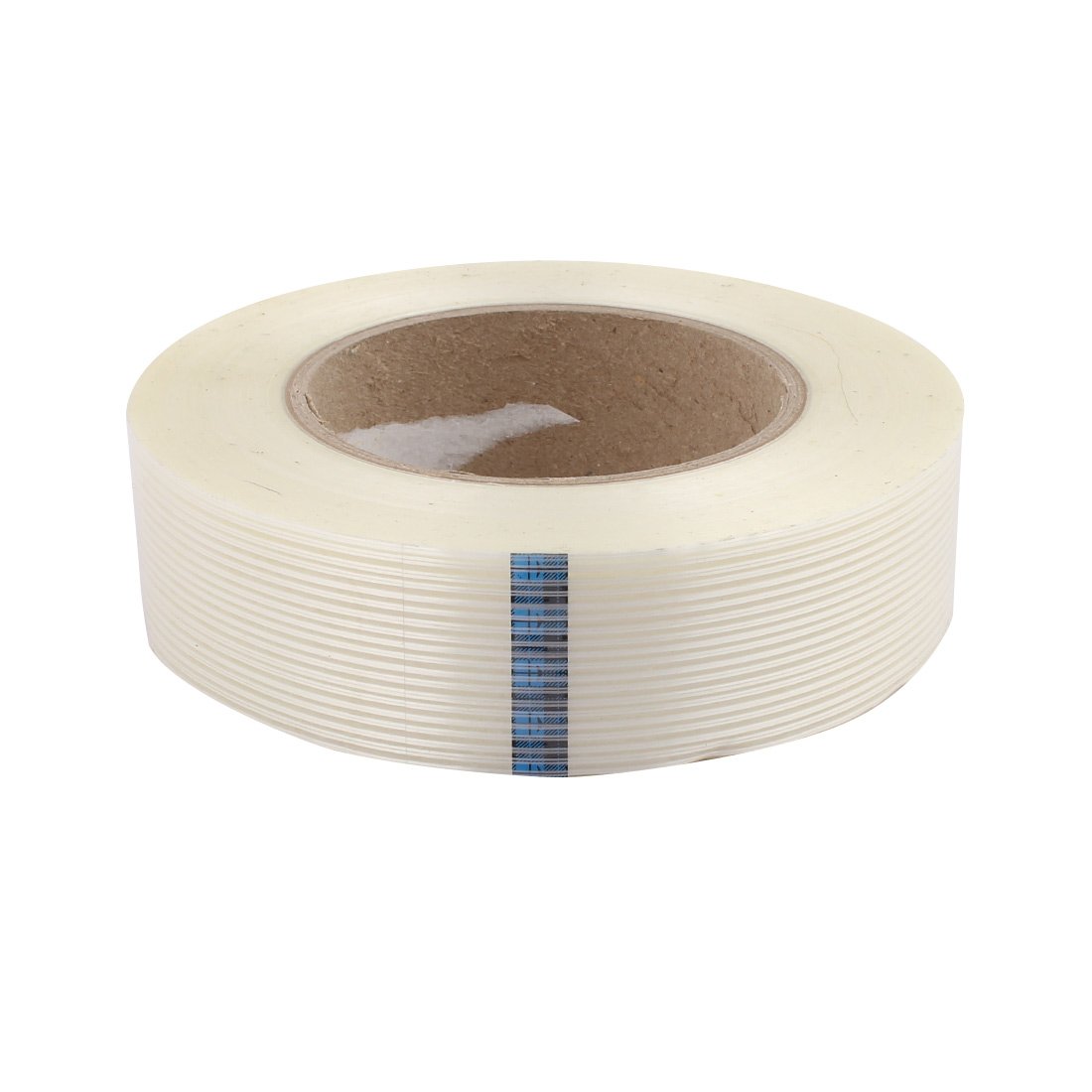 Aexit 35mm Width Electrical equipment 0.15mm Thickness Stripe Type Filament Strapping Tape 55 Meters Length