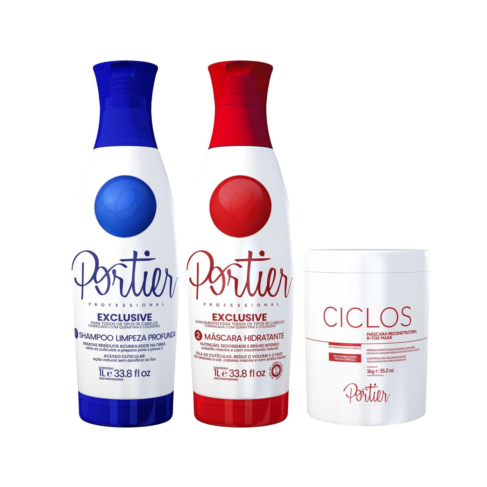Portier Exclusive Pflegeset Brasilieiro Progressiva 2 x 250 ml