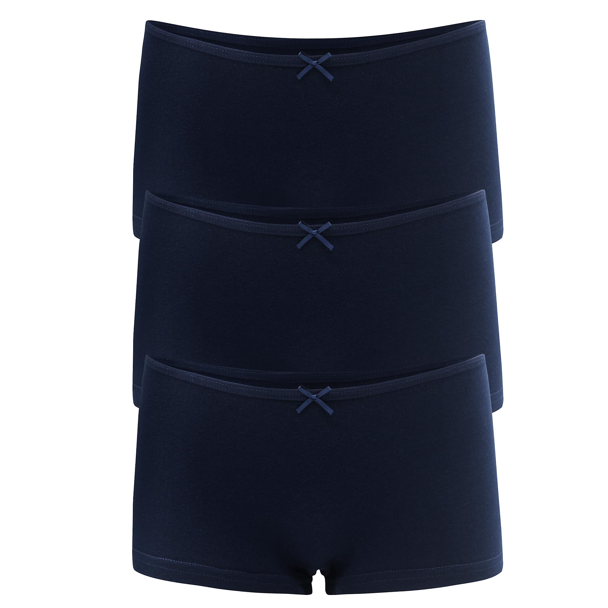 Women Comfort Boxer Short Cotton Underwear Soft Boy Short Pack of 3/6 3901