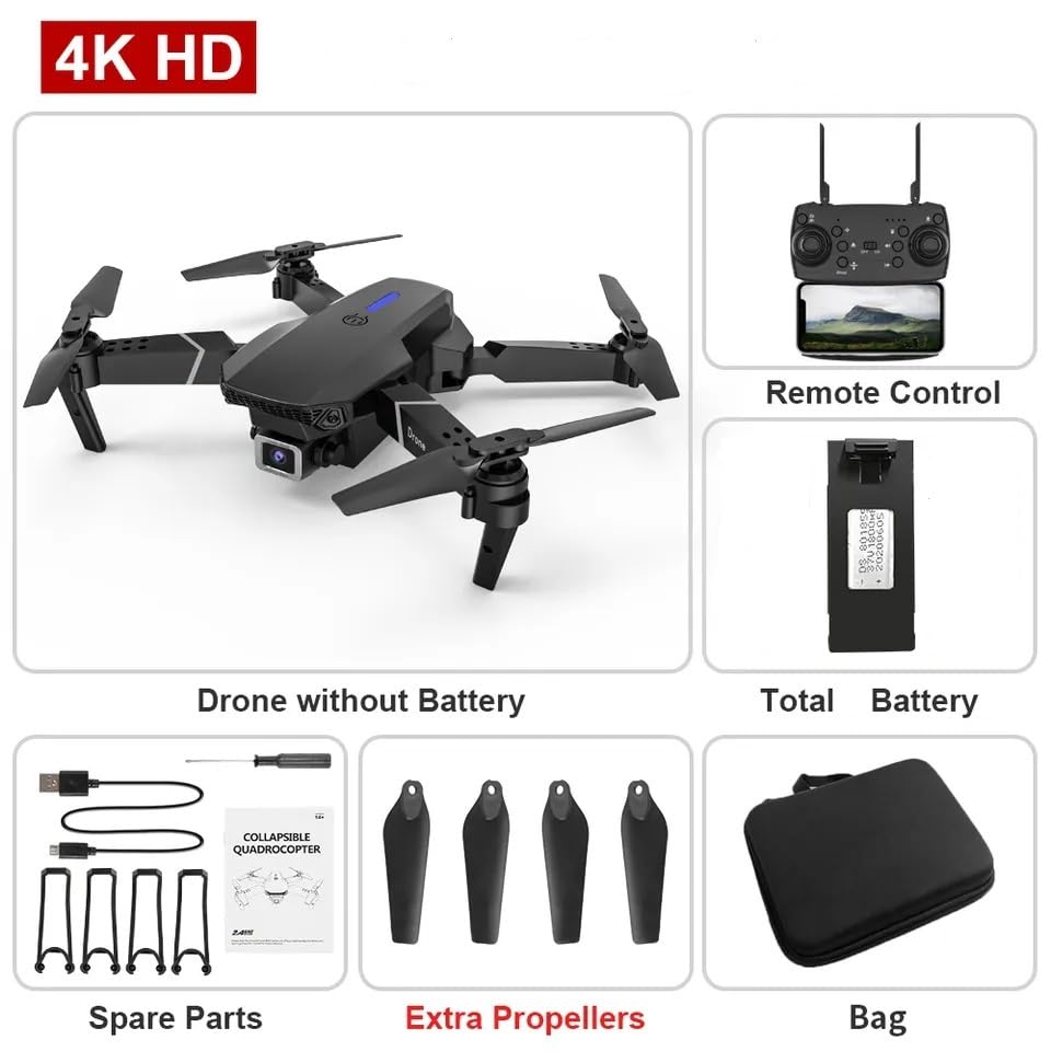 Package Contents of FYURI 998 PRO Drone