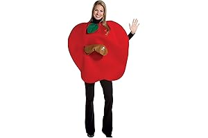 Enchanting Apple with Worm Adult Costume