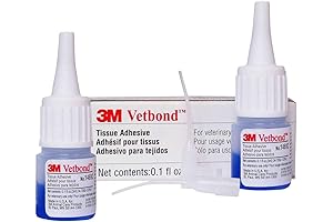 Vetbond Tissue Adhesive, Surgical Glue For Cats, Dogs, and Horses - 3ml...