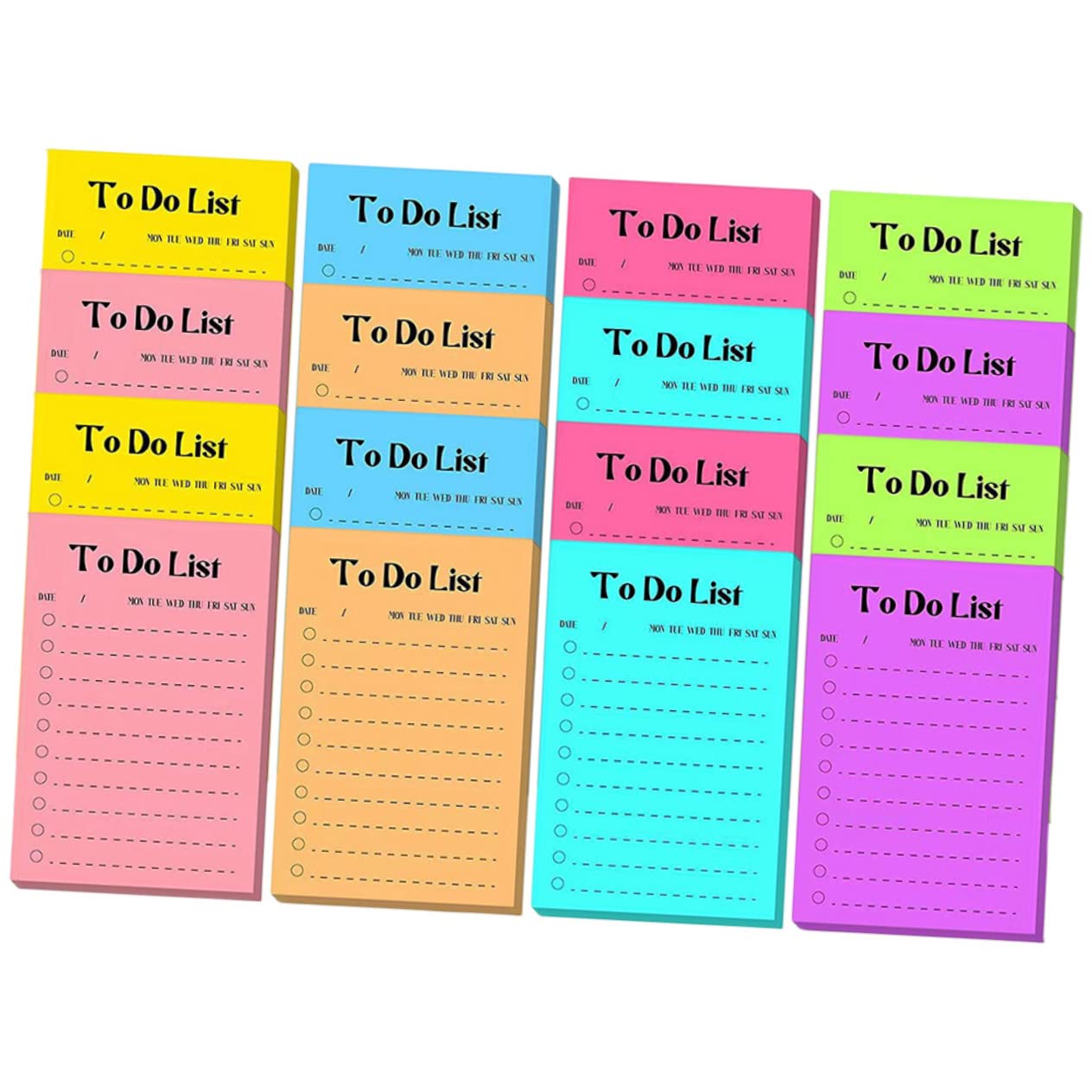 Pegatinas de Nota Autoadhesiva de Papel, 16 Libros, 50 Hojas