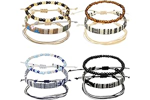 12PCS Surfer Beach Bracelet Set - Express Your Style