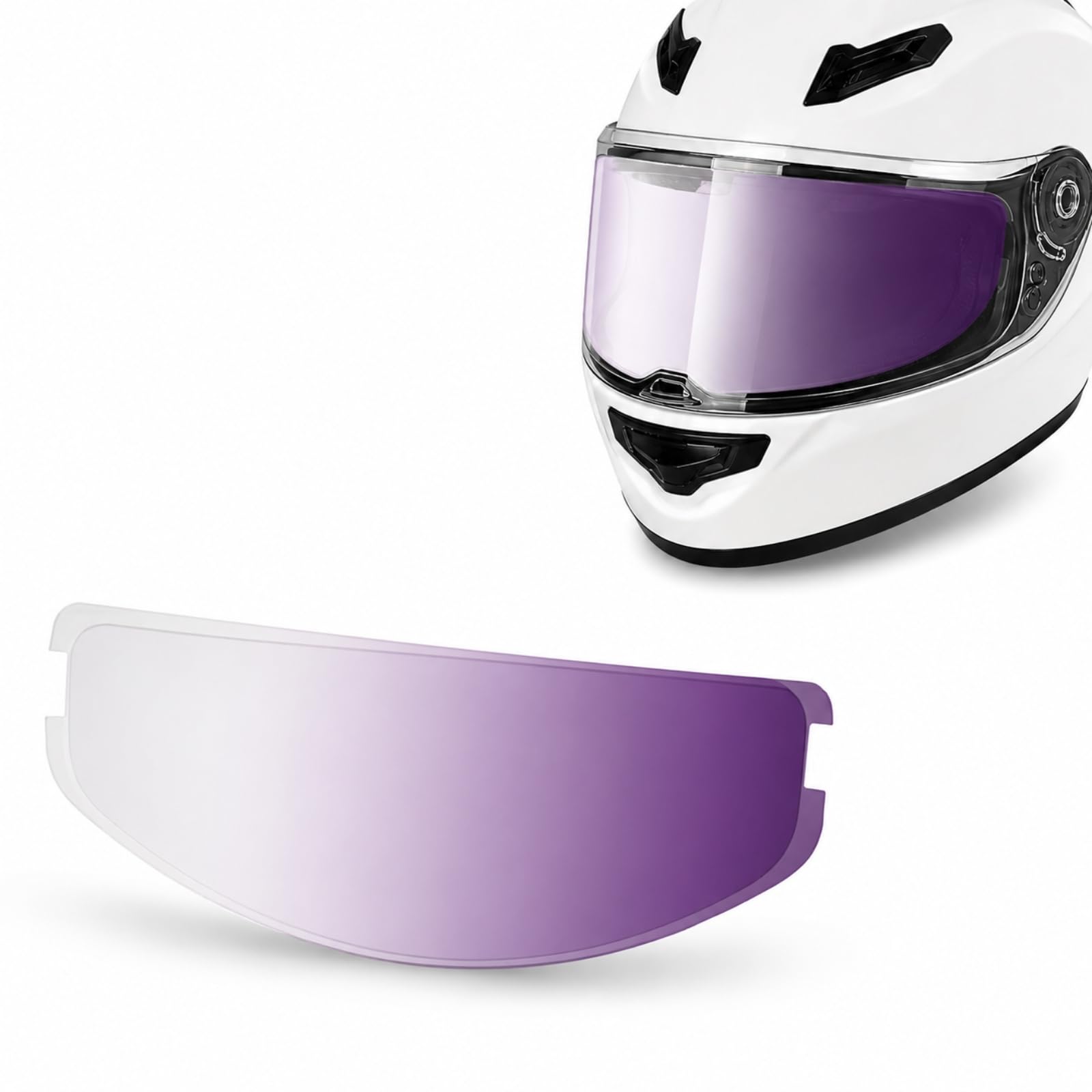 Photo 1 of Eloxomer Photochromic Motorcycle Helmet Visor Film