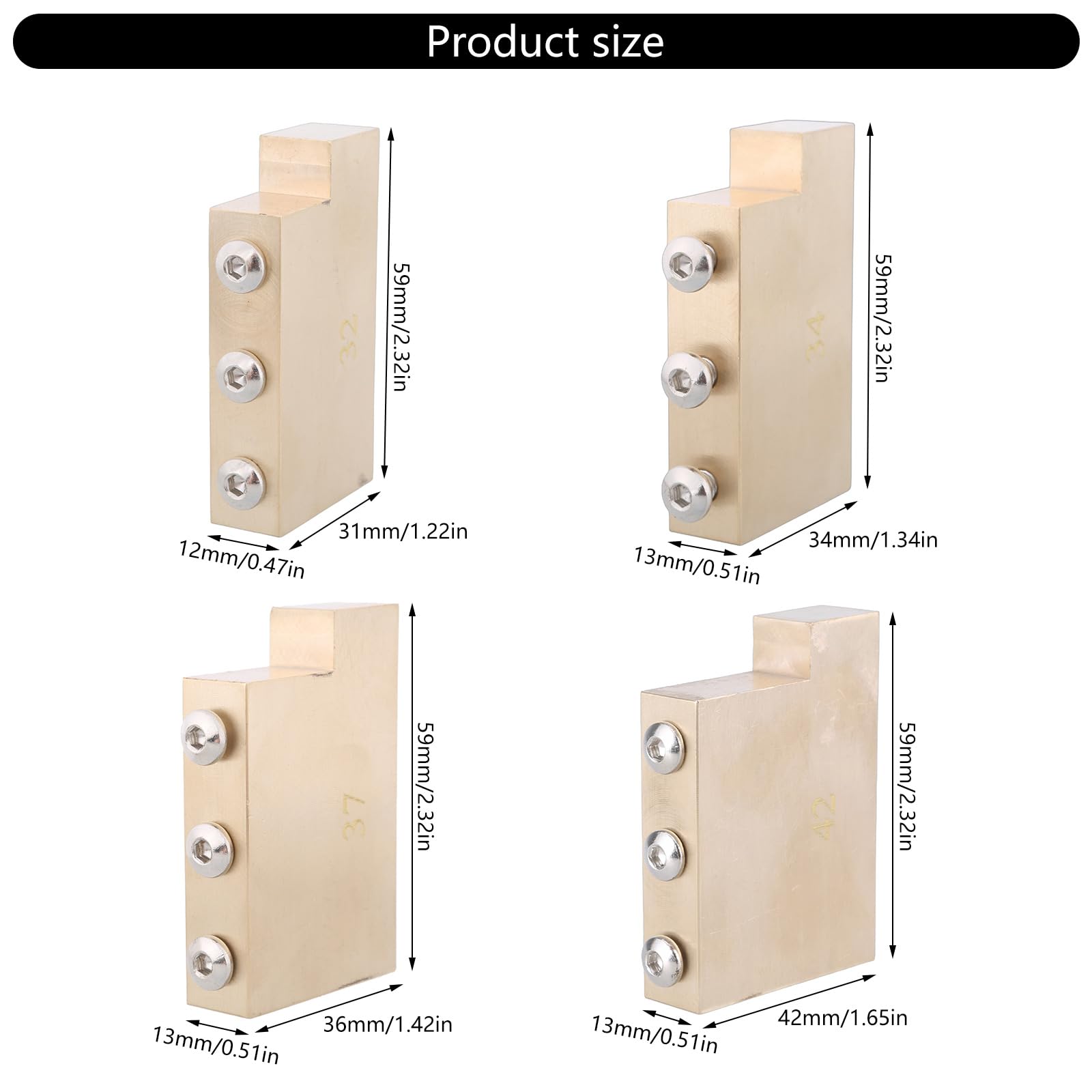 Gitarren Basisblock, Brückenbasis Brückenteileblock, 42MM
