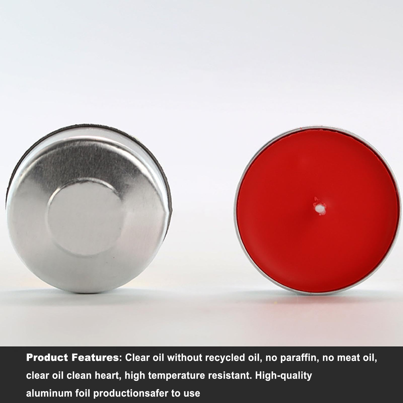 tealight, tealight inodori, bianche senza fumo, senza profumo, lunga durata, , , , piccola candela con design della lampada Ghee per la celebrazione