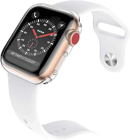 Misxi Apple Watch Series 3 Hülle, iwatch Case Weiche TPU i Watch  displayschutz All-Around Schutzhülle 0.3mm Ultra-Slim Schutz für Apple Watch  Serie 3 38mm: Amazon.de: Elektronik \u0026 Foto