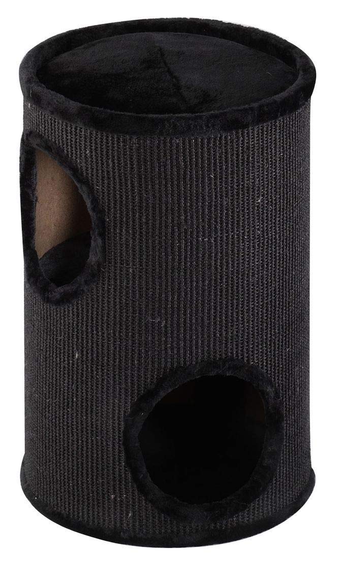 Europet Bernina 431-407585 Trend Kratztonne Everlast-Tower 37 x 37 x 56 cm, schwarz