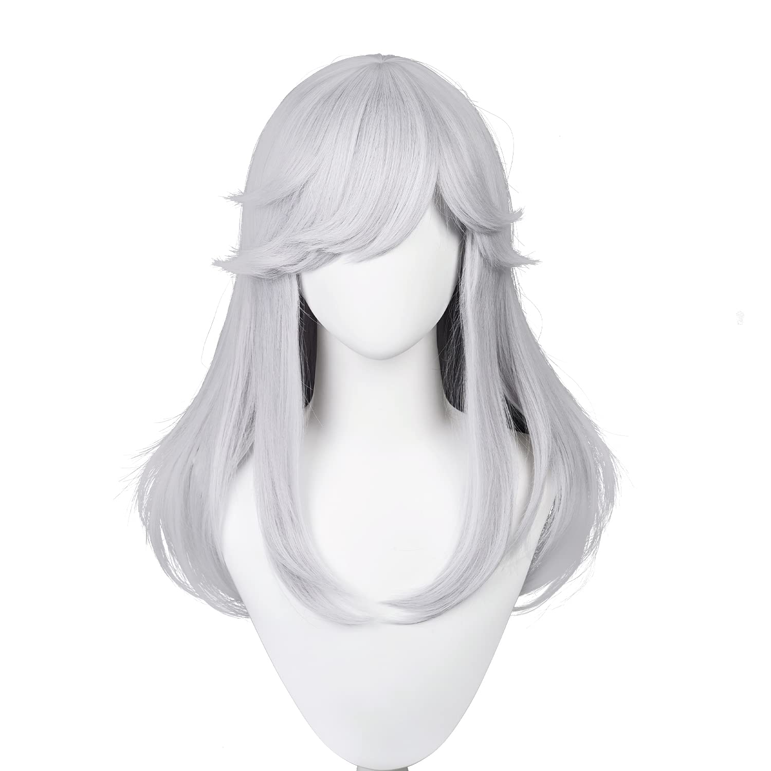 Alacos - Peluca rosa para cosplay de Yae Miko, pelucas de cosplay largas de anime para roles GI, pelucas de cabello largo rosa resistente al calor con una gorra gratis perfecta para fiesta de