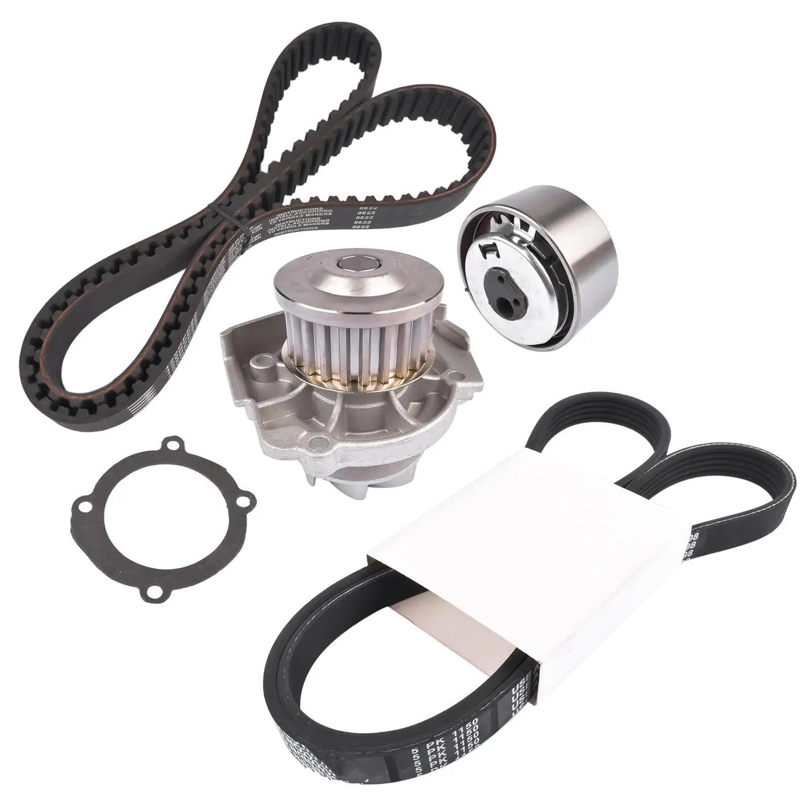 Kit De Correa Distribución Y Bomba Agua Para Fiat 500, Para Linea, Para Panda, Para Punto, Para Lancia Para Ypsilon Piñón cadena