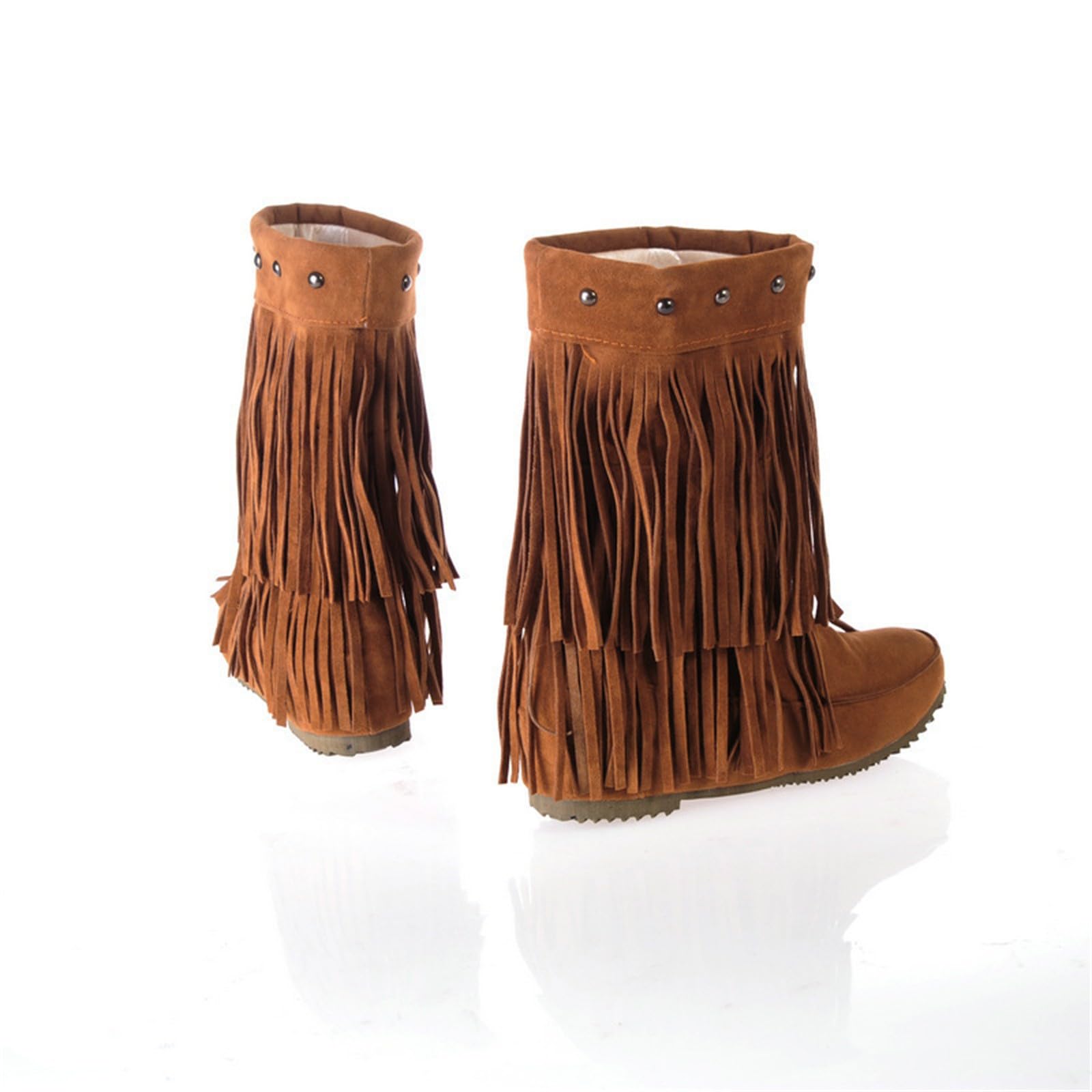 Cocila Botines Casuales De Mujer Con Punta Redonda Y Tacón Grueso Color Liso, Plana, A La, Botas Cremallera Militares Baratas Altas Invierno Ante Barefoot Piel Tacon Fino Bajo Azul Marino