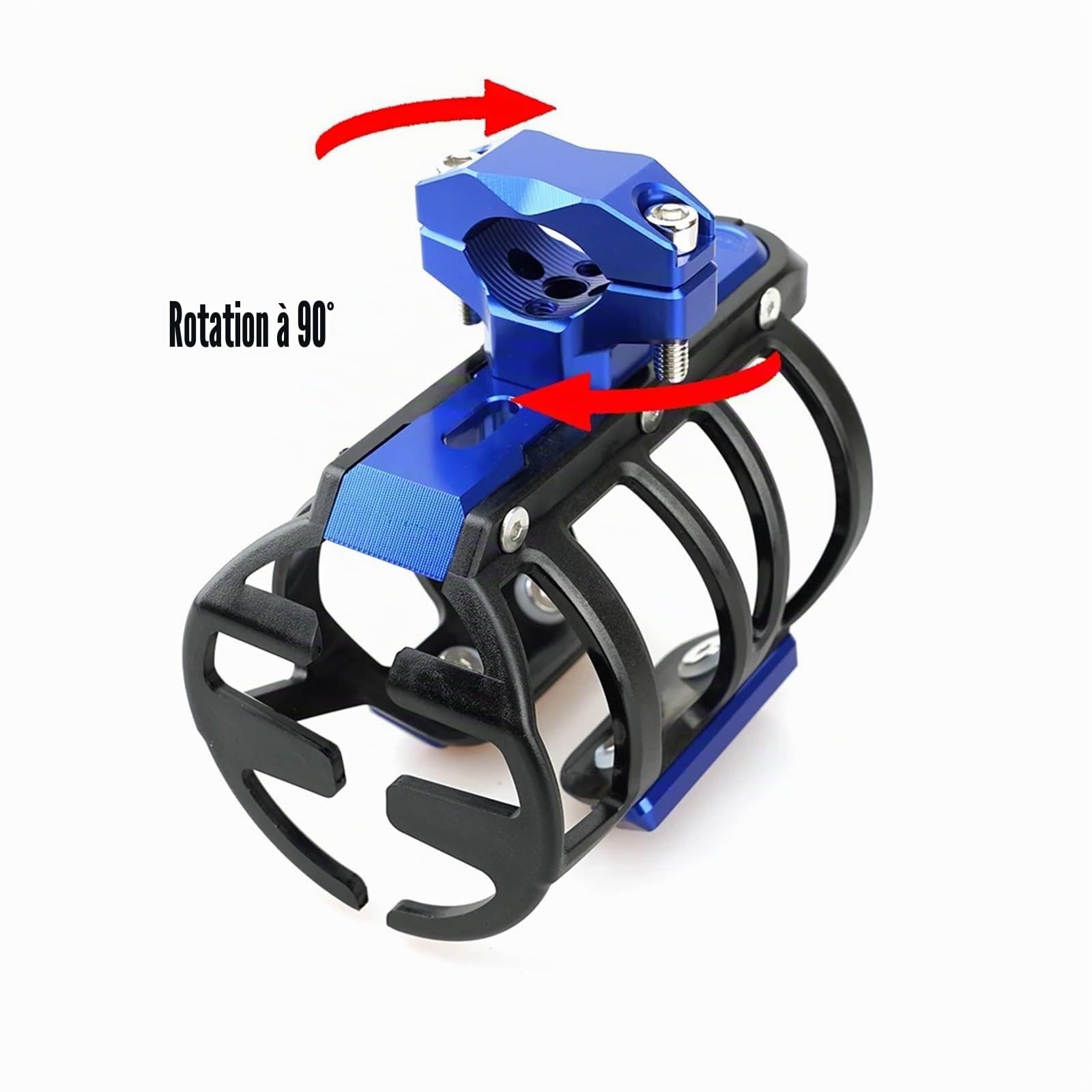 Porte-gobelets d’Eau,Porte-gobelet pour Moto, Port pour TENERE Tenere700 Tenere1200 Tenere 700 900 1200 Porte-gobelet pour Moto(TENERE700 Blue)