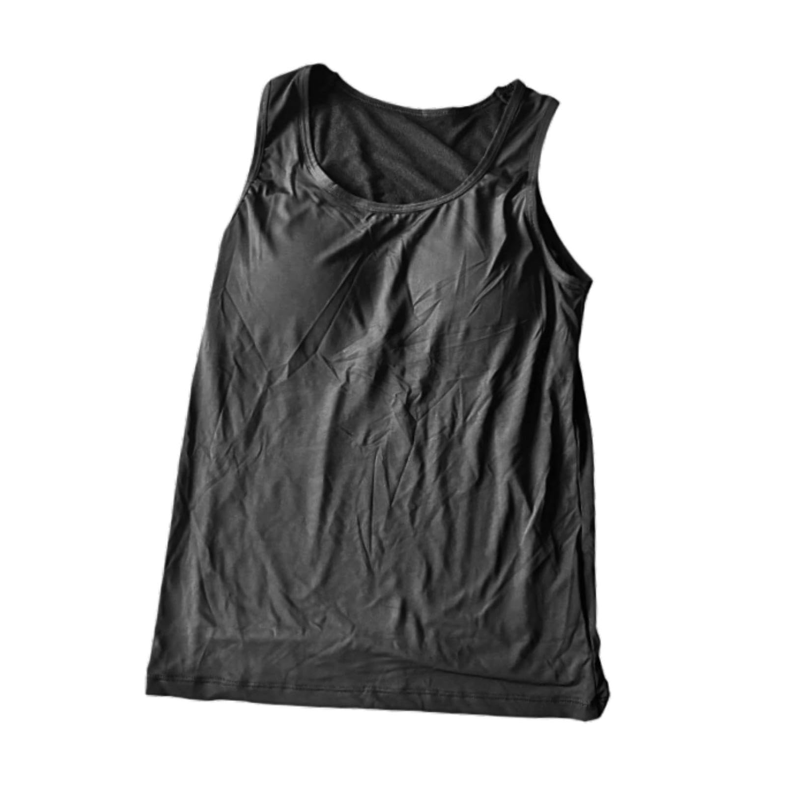 Mens Tank Top Fake Chest Muscle Padded Shapewear for Bodybuilding Casual Gym L|Clothing, Shoes & Accessories | Mens Clothing | Coats & Jackets-image-37