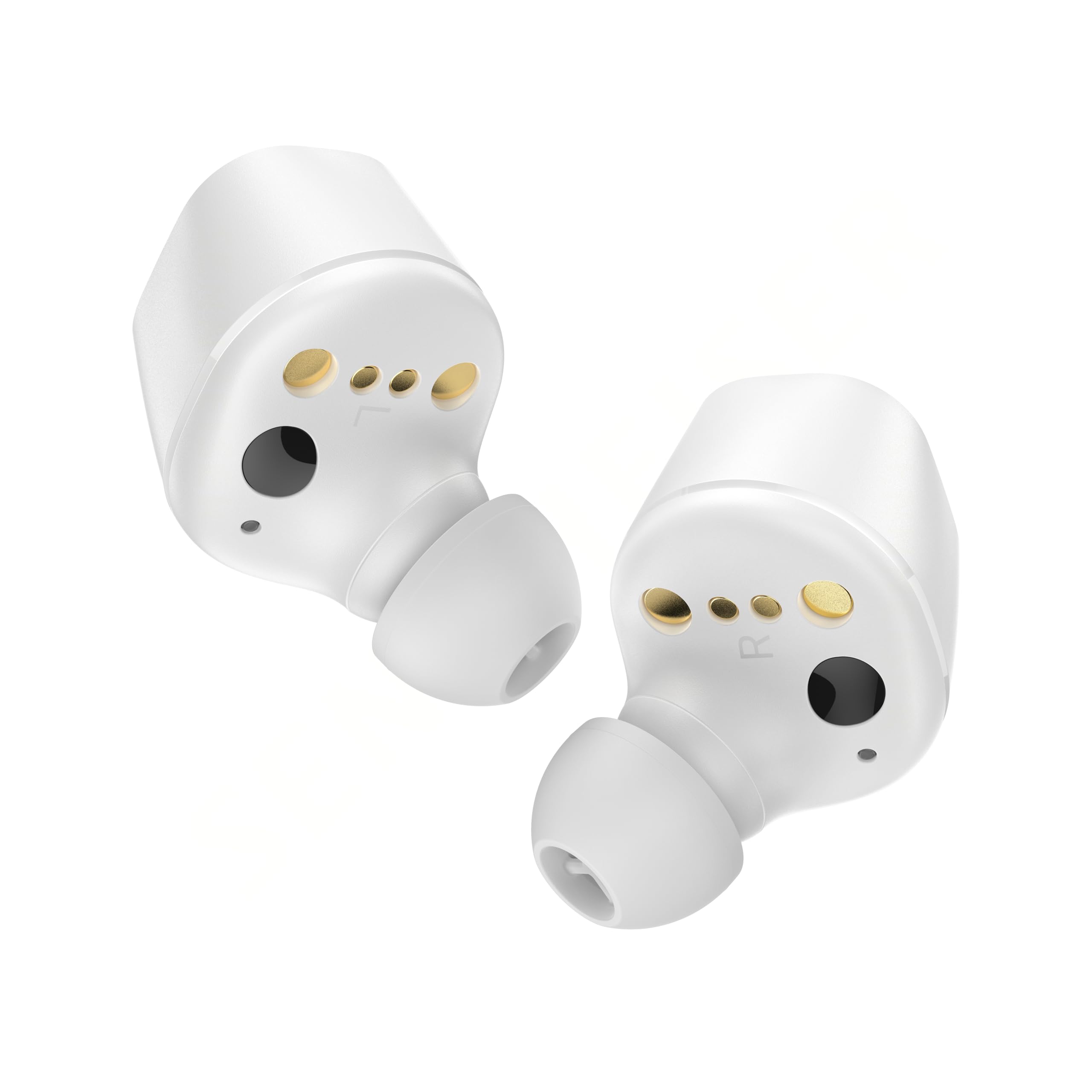SENNHEISER CX Plus True Wireless – Bluetooth-In-Ear-Kopfhörer: Musikhören und Telefonieren mit Active Noise Cancellation, anpassbarer Touch-Bedienung, Bass Boost, IPX4 und 24h Akkulaufzeit, Weiß