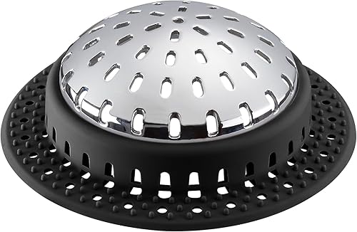 Aluvor Recolector de pelo de drenaje, recogedor de drenaje mejorado con silicona diseñado para drenajes regulares, atrapa el cabello fácilmente sin disponible en Yaxa Colombia