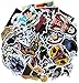 Produktbild 2hao1 50pcs Demon Slayer: Kimetsu Nein Yaiba Aufkleber Gepäck DIY Dekoration Tagebuch Schreibwaren Anime Aufkleber - Mehrfarbig