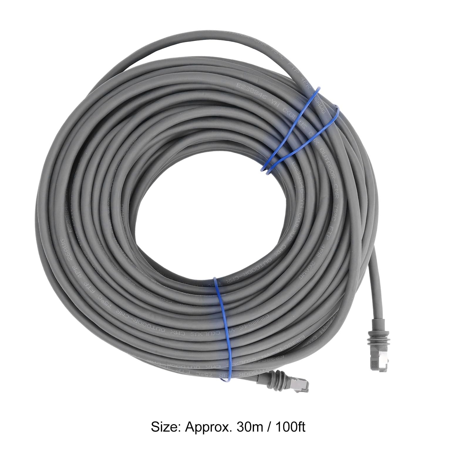 Cavo Sostitutivo Starlink 150 Piedi per Parabola Rettangolare Gen3, Prolunga Cavo Satellitare In Rame Rosso Pvc Impermeabile Ip68 46 M, 2000Mbps Accessori per Cavi Starlink