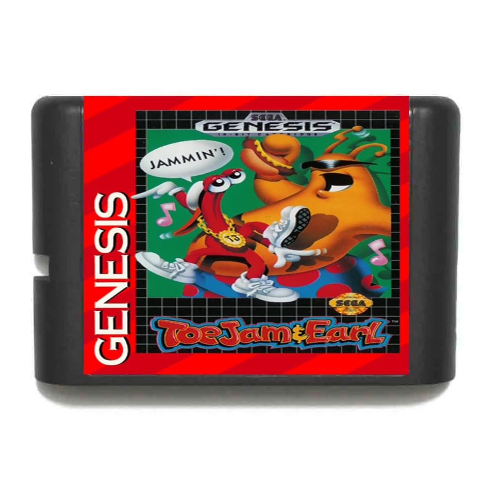 ToeJam & Earl NTSC-USA 16 Bit MD Game Card For Sega Game Sega Mega Drive For Genesis Video Game Console Cartridge