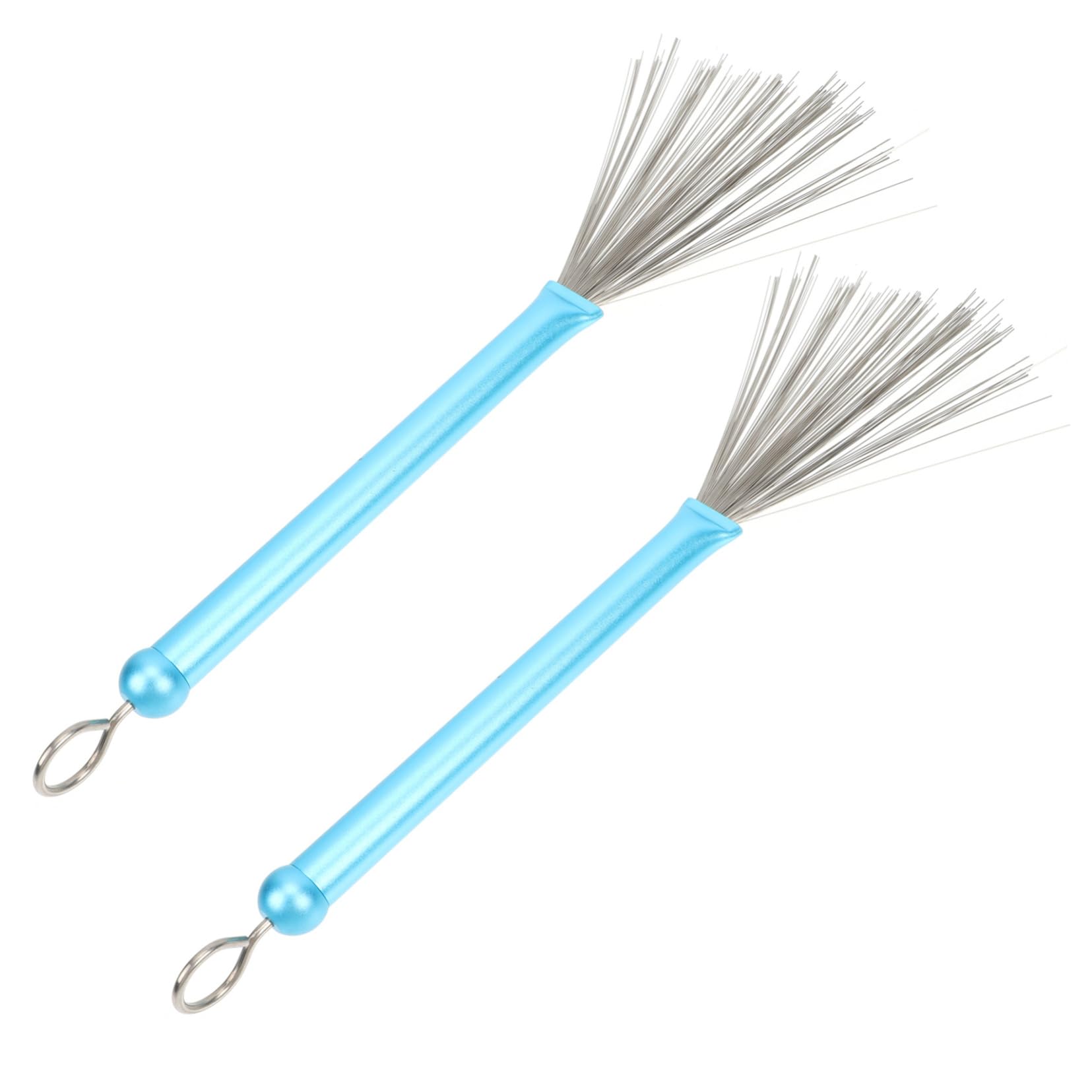 ifundom Practice Drum Brush Set Retractable Brush Stainless Steel for Jazz Drums