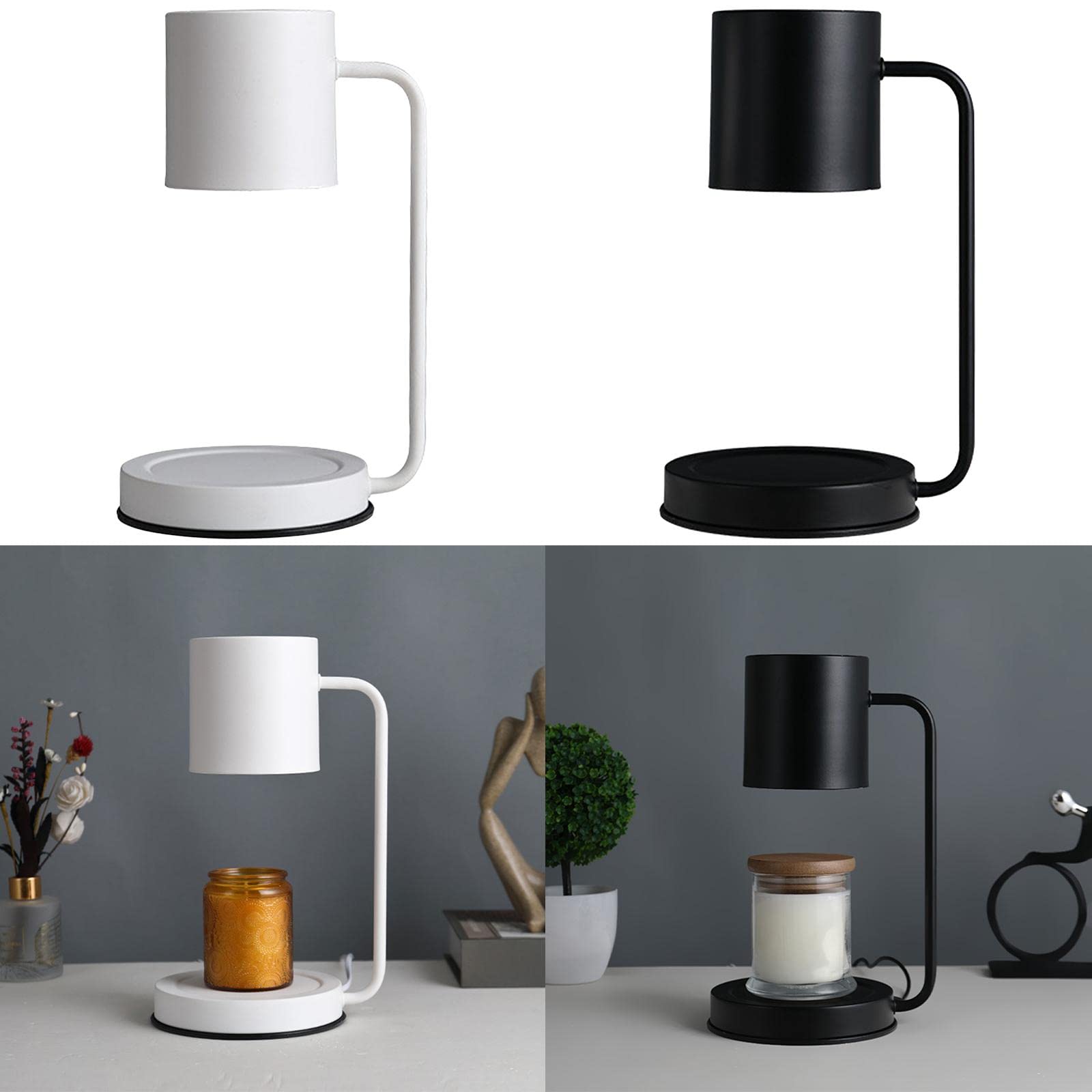 Kaars Warmer Lamp Top Down Kaars Smelten Geur Olie Geen Vlam Wax Smelten Heater Smelter voor Geurkaars Pot Kaarsen
