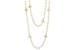 8MM Round Simulated Pearl Necklace for Women: Timeless Elegance for Every Occasion