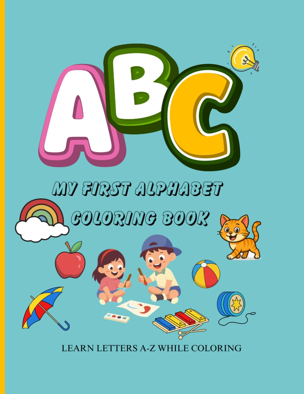 My First Alphabet Coloring Book