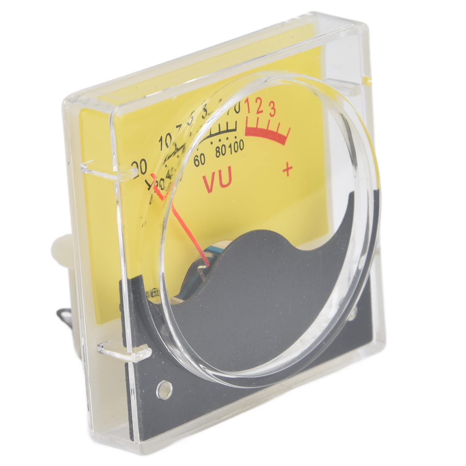 Meiyya VU Meter Head, Stable Pointer Type 500uA High Accuracy VU Meter for Household