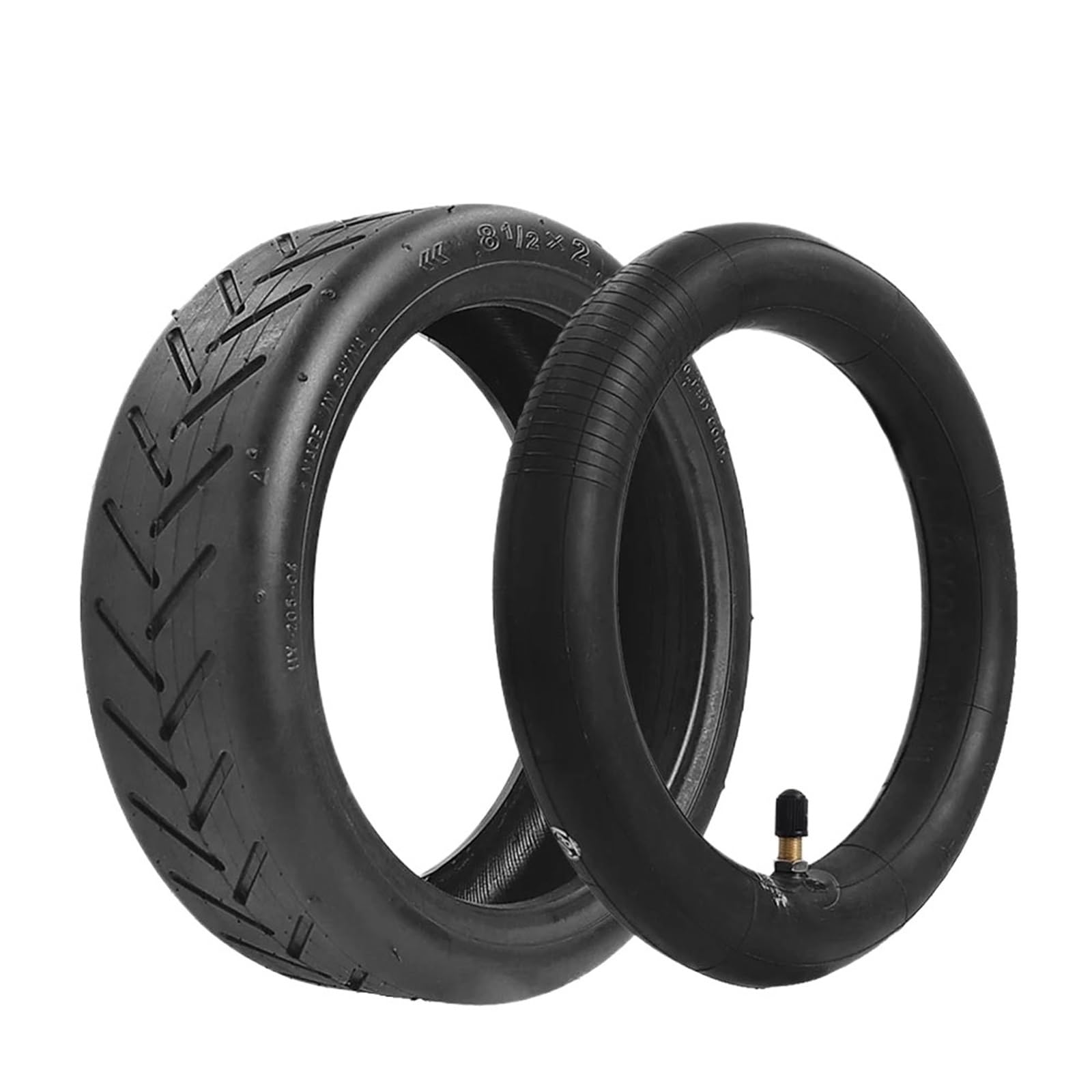 Camera d'Aria per Monopattino Elettrico Pneumatico for ruota spessa con camera d'aria da 8,5 * 2 pollici for scooter elettrico(2pc outer tube ire)