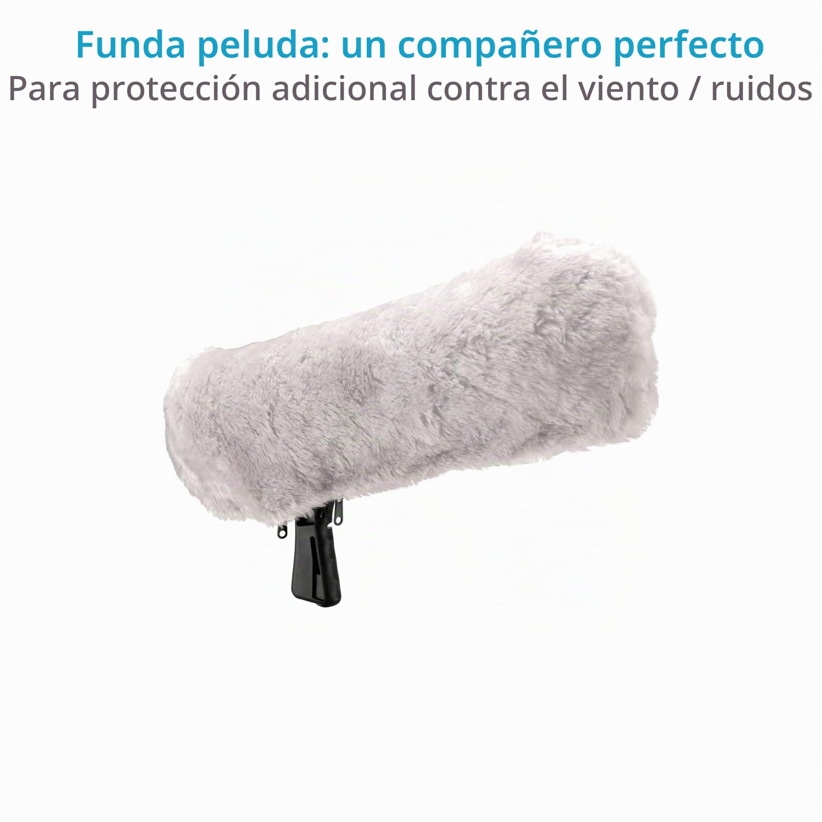 Proaim BMP40 R Biombo Blimp para micrófono de grabación Pro | Blimp de 40 cm con soporte antivibración, Windjammer y mango para reducir el ruido del viento