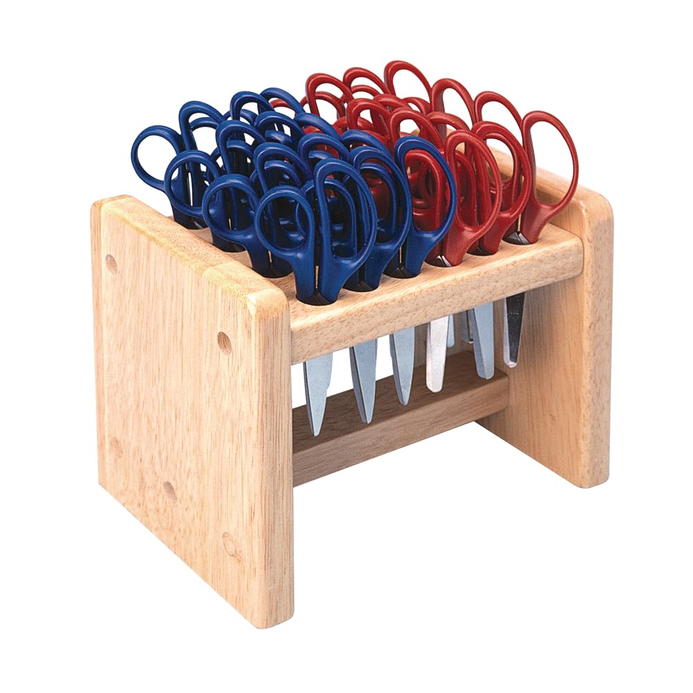 Colorations SCIRACK Natural Wood Scissor Rack