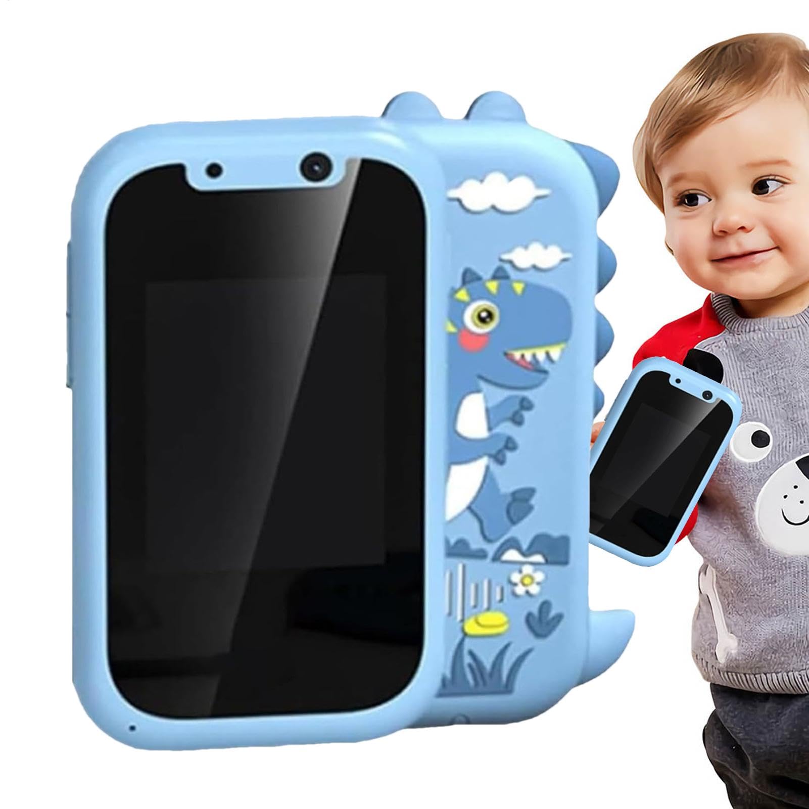 Smartphone Giocattolo Per Bambini Apprendimento Educazione Intelligente | Cellulare Musicale Per Racconta Storie Telefonino Giocattolo Fotocamera Per Bambini