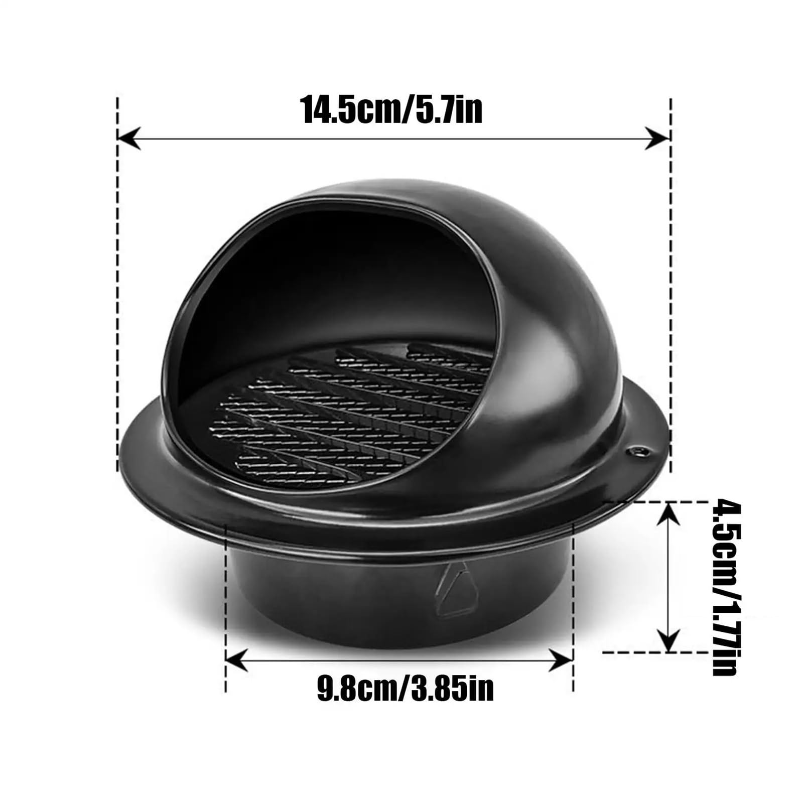2pcs Exhaust Vent Round Ventilation Grille Para Cocina