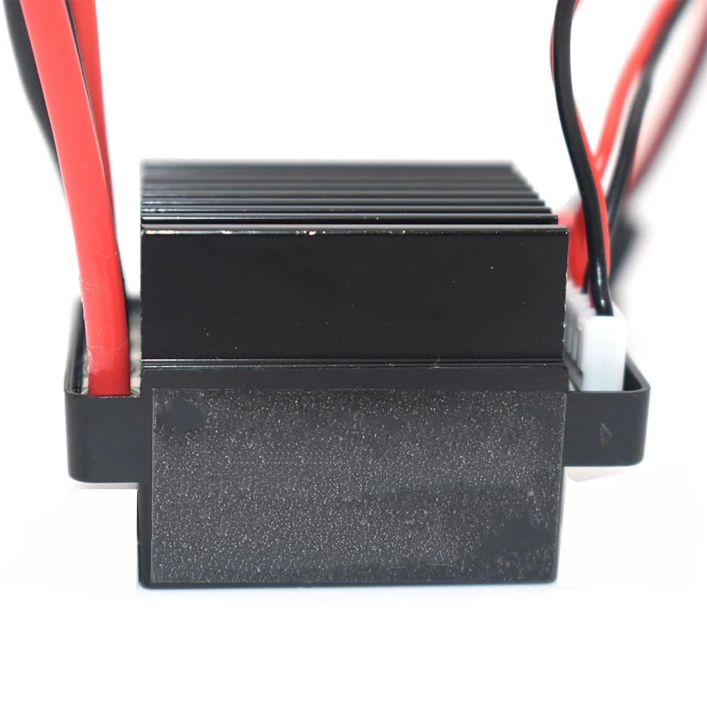 Per Regolatore Di Velocità Del Motore Spazzolato 6-12V 320A Con 2A BEC Ad Alta Tensione RC Nave Aggiornamenti Auto Parti Modificate Camion Sostitutivi ESC RC