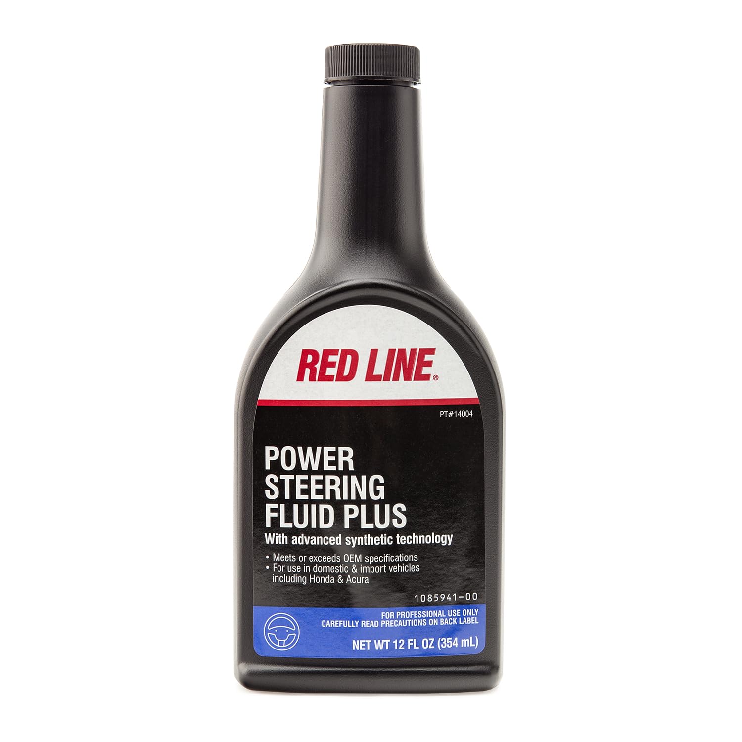 Red Line Service Chemicals 14004 Synthetic Power Steering Fluid Plus, 12 Ounces (6 Pack)