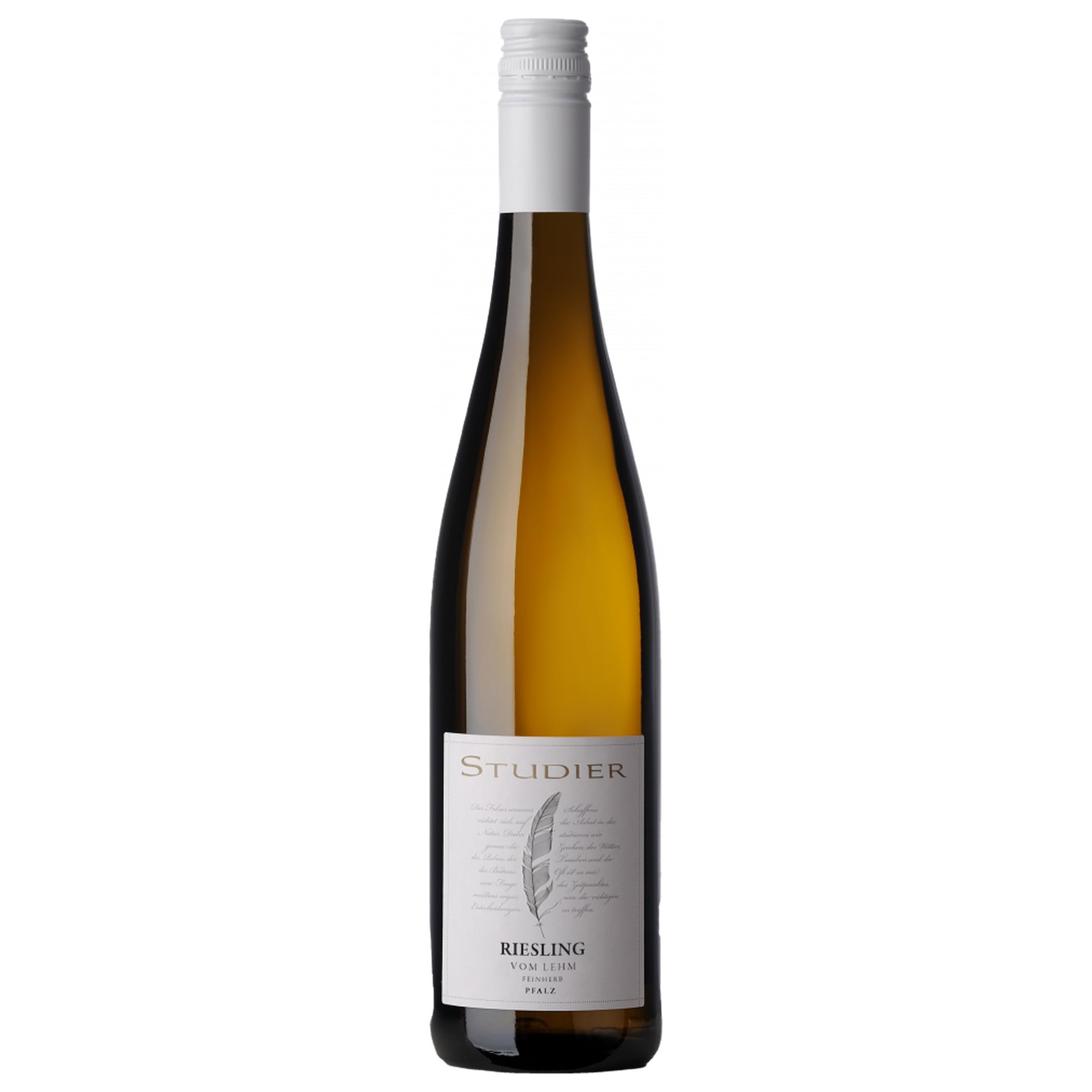 Weingut Studier Riesling vom Lehm feinherb BIO vegan Deutschland inkl. FeinWert E-Book (6 x 0.75 l)