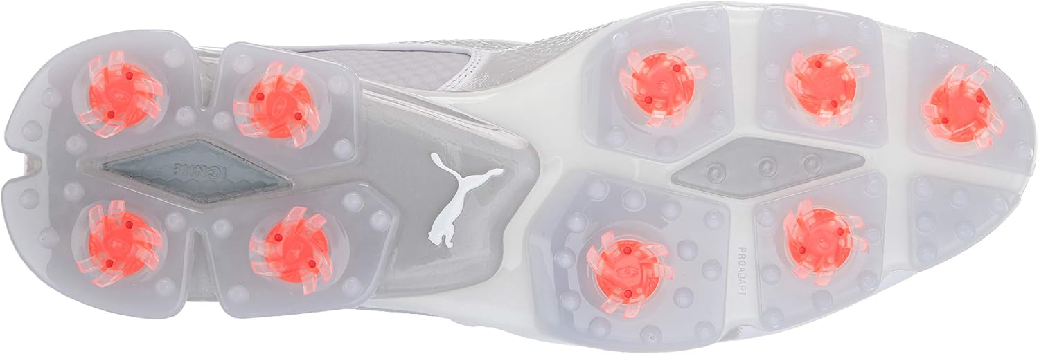 Men's Ignite Proadapt Golf Shoe 8 Puma White-gray Violet