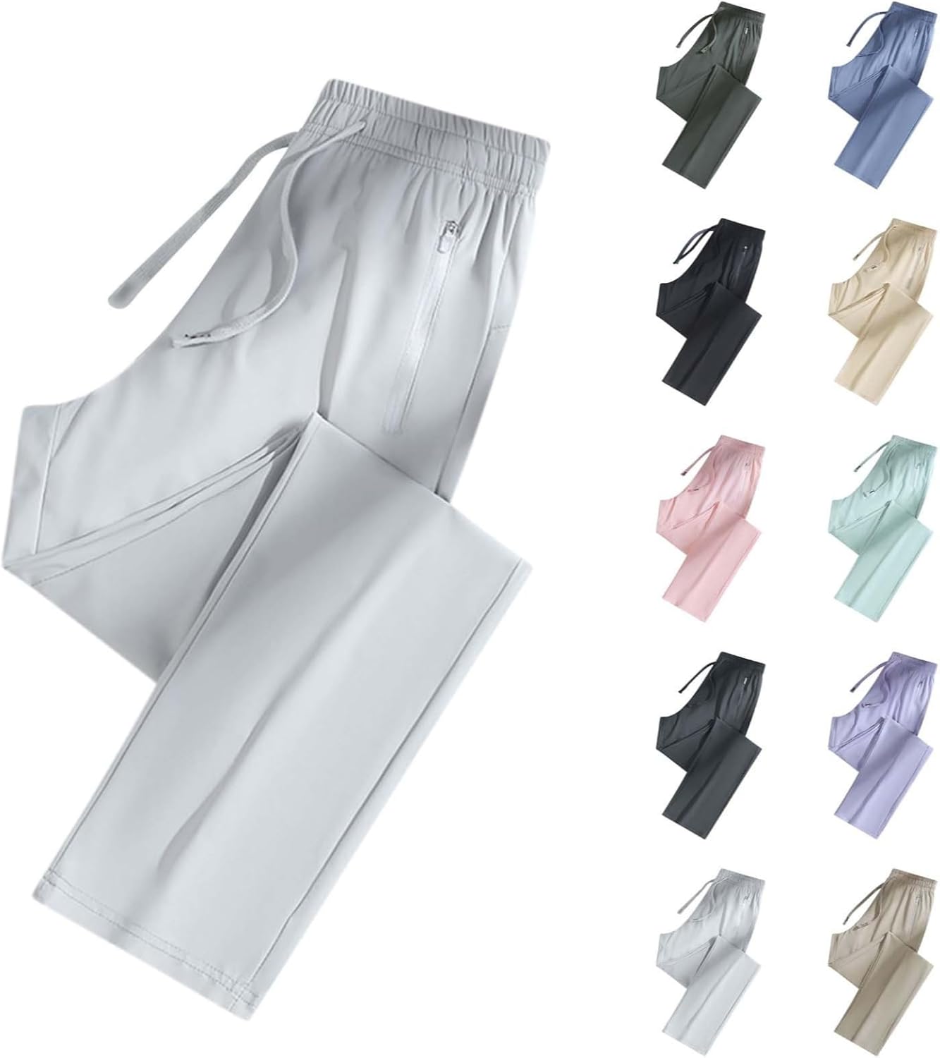 Stretchy Pants for Women 2025 Unisex Trendy Elastic Soild Color Quick Drying Pants Breathable Trousers with Pockets Stretchy Pants for Women 2025 Unisex Trendy Elastic Soild Color Quick Drying Pants Breathable Trousers with Pockets
