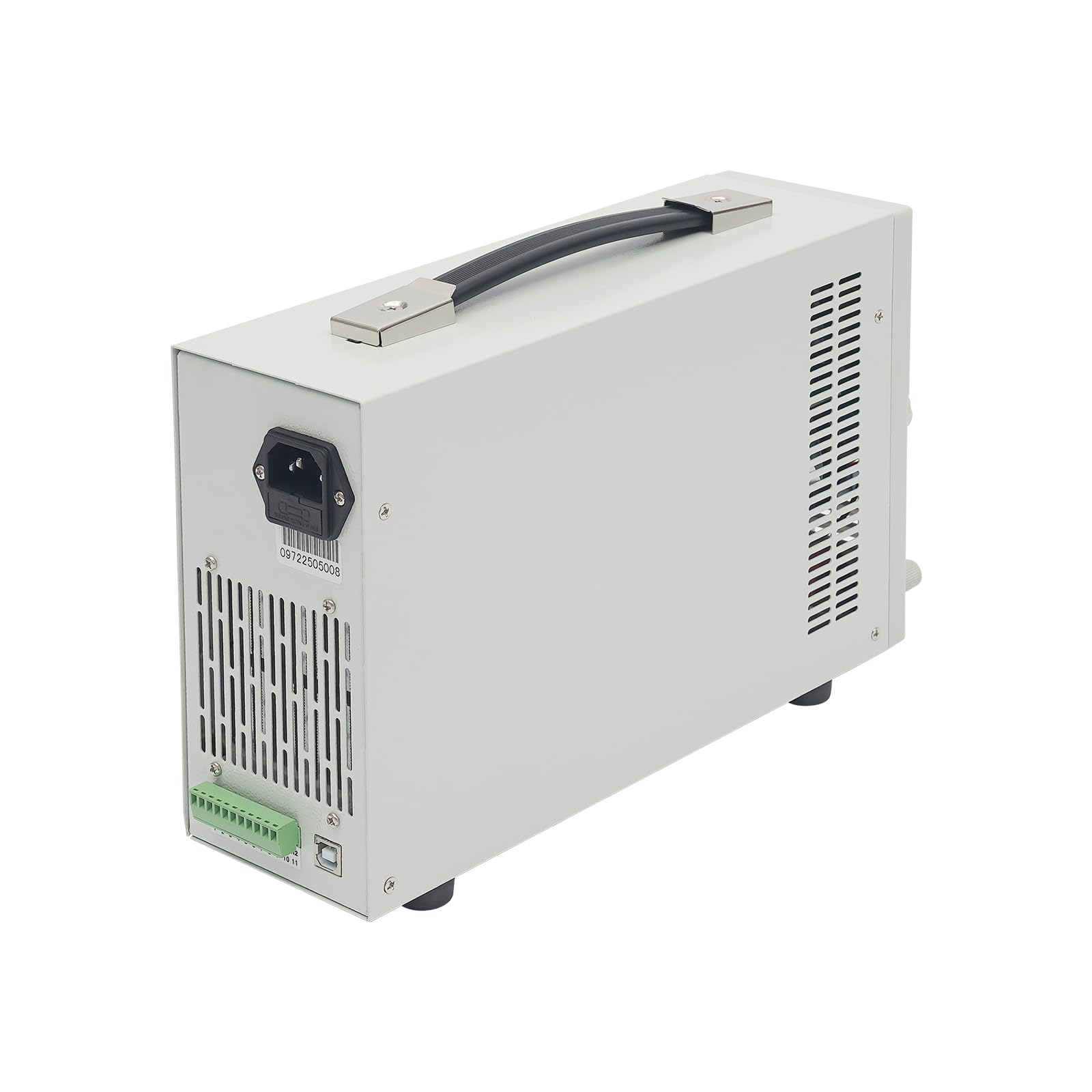 Elektronische Last 400W 0–150V 2x20A Programmierbarer Lasttester mit zwei Kanälen DC Labor-Last mit CC/CV/CR/CP USB, für Netzteile und LED-Test, 31x9x19cm