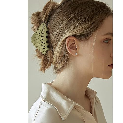 Miniatura 10 de AMCAMI Paquete de 8 pinzas para el cabello de 37 pulgadas antideslizantes grandes fuertes para cabello grueso pinzas de mandíbula de moda pinzas de