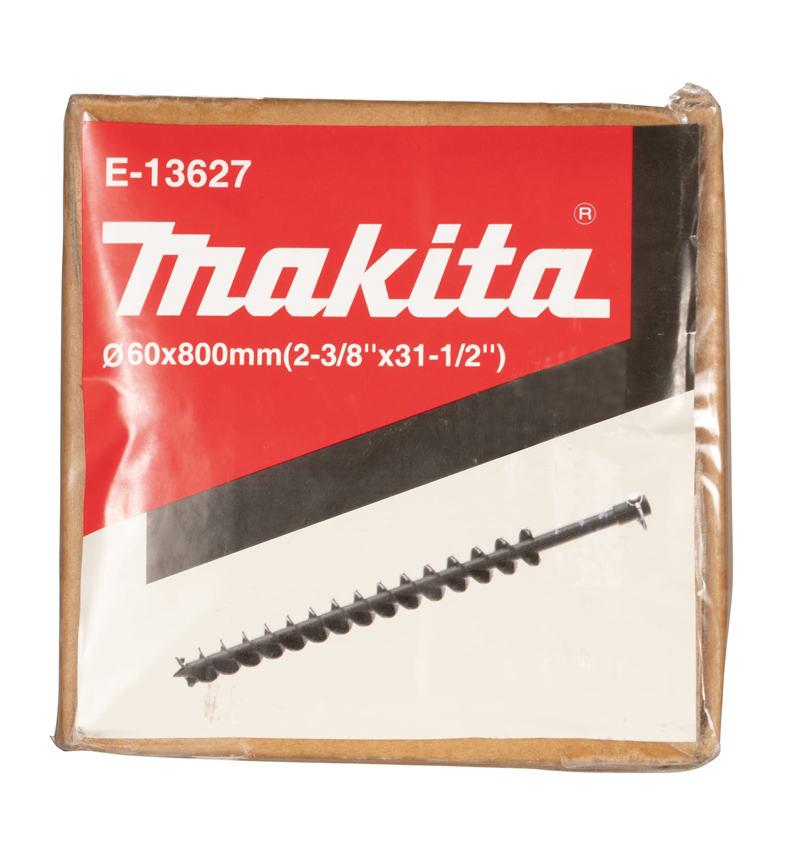 Makita E-13627 Erdbohrer mit Stift 60x800 mm