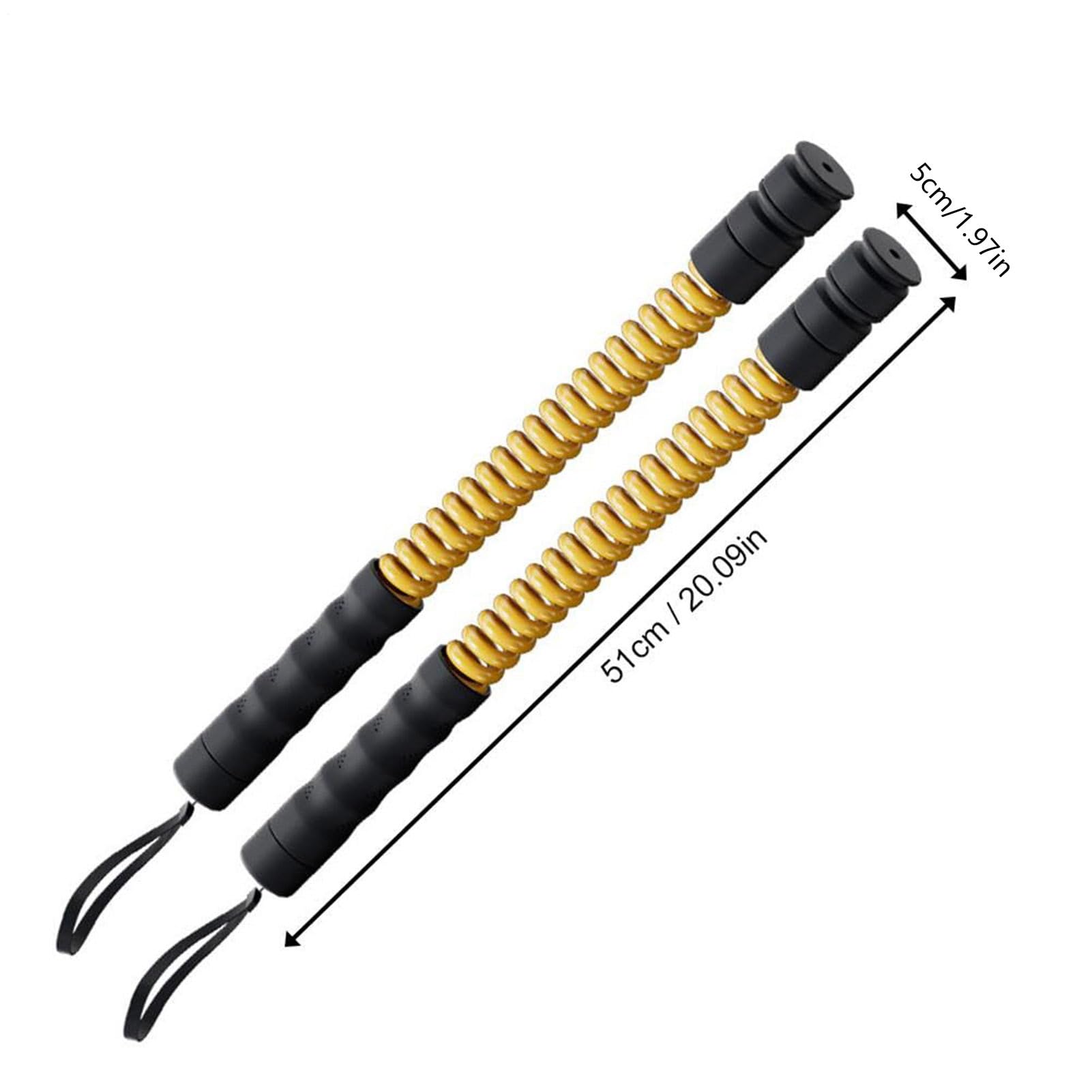 Cuerdas de combate inalámbricas – Equipo de entrenamiento resistente – 2 cuerdas ponderadas de resistencia ajustable para entrenamiento – para gimnasio en casa, boxeo, ejercicio aeróbico, cuerpo